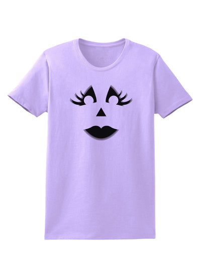 Woman Jack O Lantern Pumpkin Face Womens T-Shirt-Womens T-Shirt-TooLoud-White-X-Small-Davson Sales