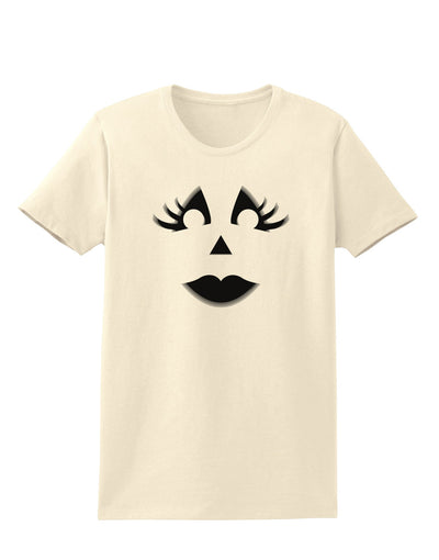 Woman Jack O Lantern Pumpkin Face Womens T-Shirt-Womens T-Shirt-TooLoud-Natural-X-Small-Davson Sales