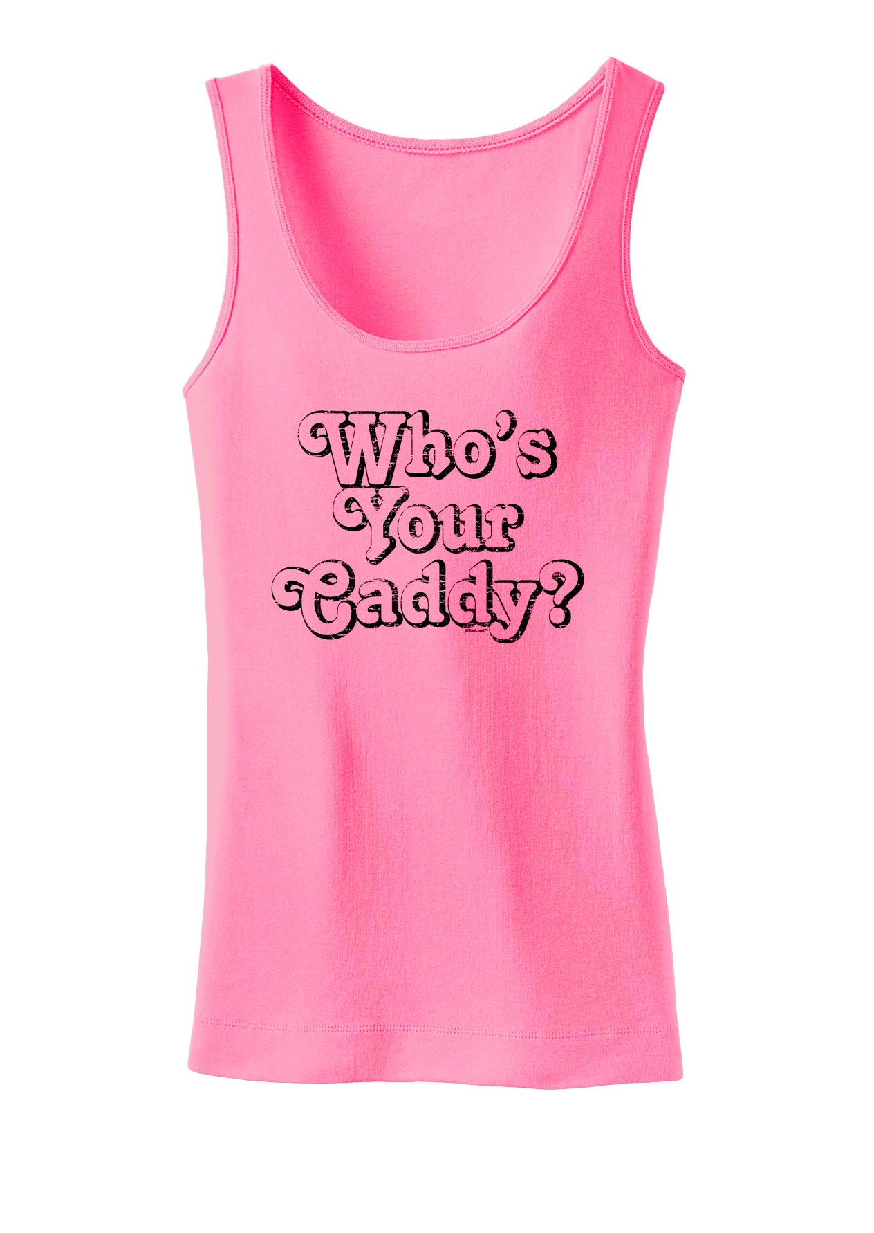 Who's Your Caddy Womens Tank Top