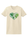 World Globe Heart Womens T-Shirt-Womens T-Shirt-TooLoud-Natural-X-Small-Davson Sales