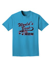 World's Best Cat Mom Adult Dark T-Shirt by TooLoud-Mens T-Shirt-TooLoud-Turquoise-Small-Davson Sales