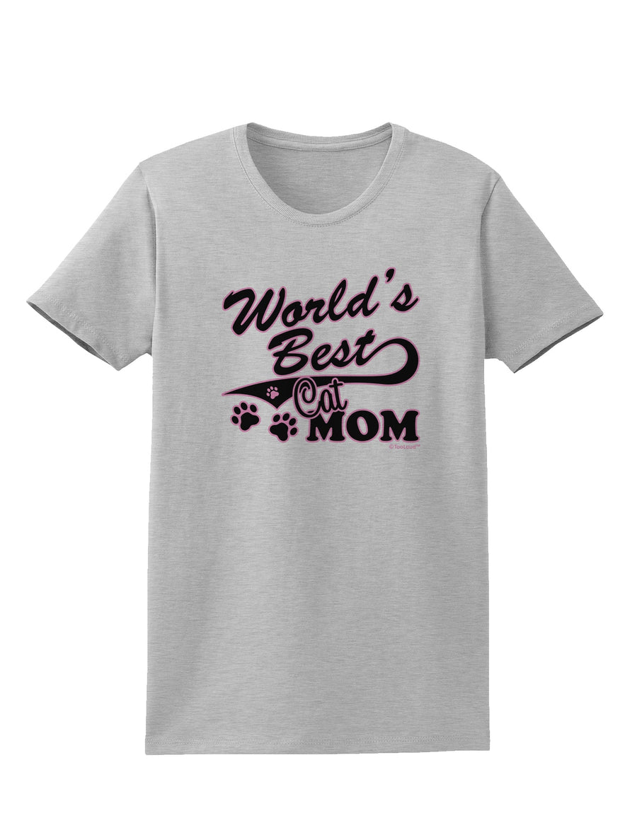 World's Best Cat Mom Womens T-Shirt by TooLoud-Womens T-Shirt-TooLoud-White-X-Small-Davson Sales