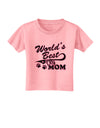 World's Best Dog Mom Toddler T-Shirt by TooLoud-Toddler T-Shirt-TooLoud-Candy-Pink-2T-Davson Sales