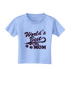 World's Best Dog Mom Toddler T-Shirt by TooLoud-Toddler T-Shirt-TooLoud-Aquatic-Blue-2T-Davson Sales