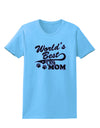 World's Best Dog Mom Womens T-Shirt by TooLoud-Womens T-Shirt-TooLoud-Aquatic-Blue-X-Small-Davson Sales