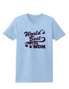 World's Best Dog Mom Womens T-Shirt by TooLoud-Womens T-Shirt-TooLoud-Light-Blue-X-Small-Davson Sales