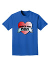 World's Best Mom - Heart Banner Design Adult Dark T-Shirt by TooLoud-Mens T-Shirt-TooLoud-Royal-Blue-Small-Davson Sales