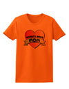 World's Best Mom - Heart Banner Design Womens T-Shirt by TooLoud-Womens T-Shirt-TooLoud-Orange-X-Small-Davson Sales