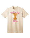 World's Best Mom - Number One Trophy Adult T-Shirt-unisex t-shirt-TooLoud-Natural-Small-Davson Sales