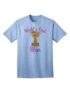 World's Best Mom - Number One Trophy Adult T-Shirt-unisex t-shirt-TooLoud-Light-Blue-Small-Davson Sales