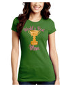 World's Best Mom - Number One Trophy Juniors Crew Dark T-Shirt-T-Shirts Juniors Tops-TooLoud-Kiwi-Green-Juniors Fitted Small-Davson Sales