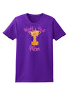 World's Best Mom - Number One Trophy Womens Dark T-Shirt-Womens T-Shirt-TooLoud-Purple-X-Small-Davson Sales