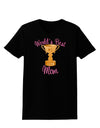 World's Best Mom - Number One Trophy Womens Dark T-Shirt-Womens T-Shirt-TooLoud-Black-X-Small-Davson Sales