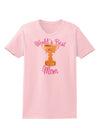 World's Best Mom - Number One Trophy Womens T-Shirt-Womens T-Shirt-TooLoud-PalePink-X-Small-Davson Sales