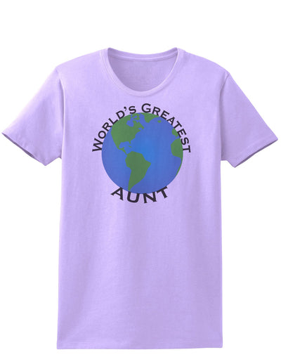 World's Greateest Aunt Womens T-Shirt-Womens T-Shirt-TooLoud-Lavender-X-Small-Davson Sales