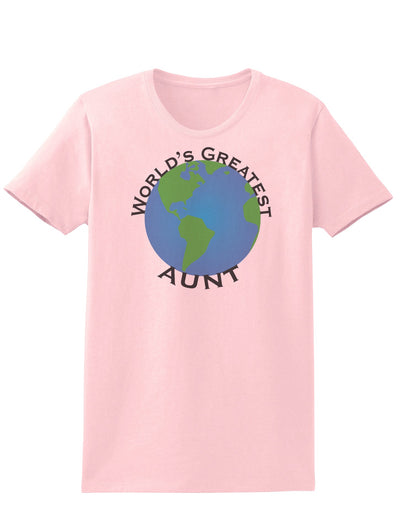 World's Greateest Aunt Womens T-Shirt-Womens T-Shirt-TooLoud-PalePink-X-Small-Davson Sales