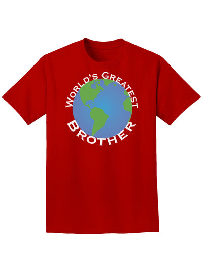 World's Greatest Brother Adult Dark T-Shirt-Mens T-Shirt-TooLoud-Red-Small-Davson Sales