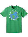 World's Greatest Brother Adult Dark T-Shirt-Mens T-Shirt-TooLoud-Kelly-Green-Small-Davson Sales