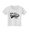 World's Greatest Dad - Sport Style Toddler T-Shirt by TooLoud-Toddler T-Shirt-TooLoud-White-2T-Davson Sales