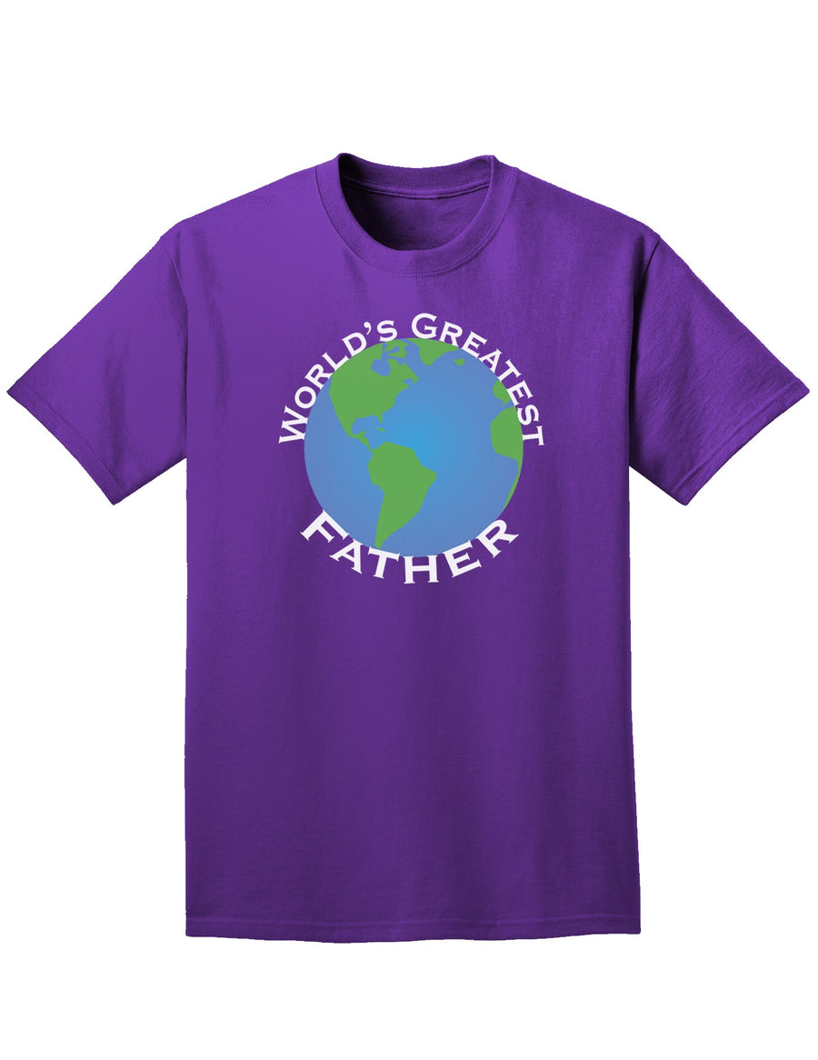 World's Greatest Father Adult Dark T-Shirt-Mens T-Shirt-TooLoud-Black-Small-Davson Sales