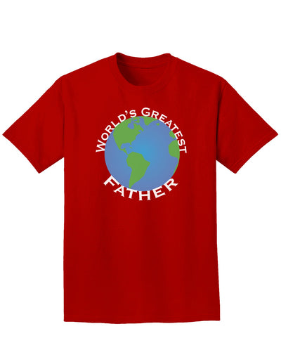 World's Greatest Father Adult Dark T-Shirt-Mens T-Shirt-TooLoud-Red-Small-Davson Sales