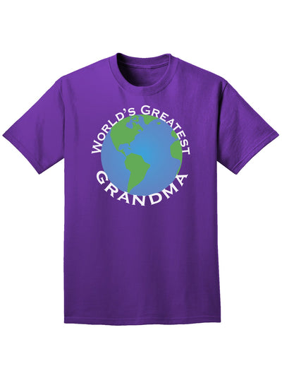 World's Greatest Grandma Adult Dark T-Shirt-Mens T-Shirt-TooLoud-Purple-Small-Davson Sales