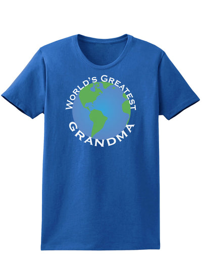 World's Greatest Grandma Womens Dark T-Shirt-TooLoud-Royal-Blue-X-Small-Davson Sales