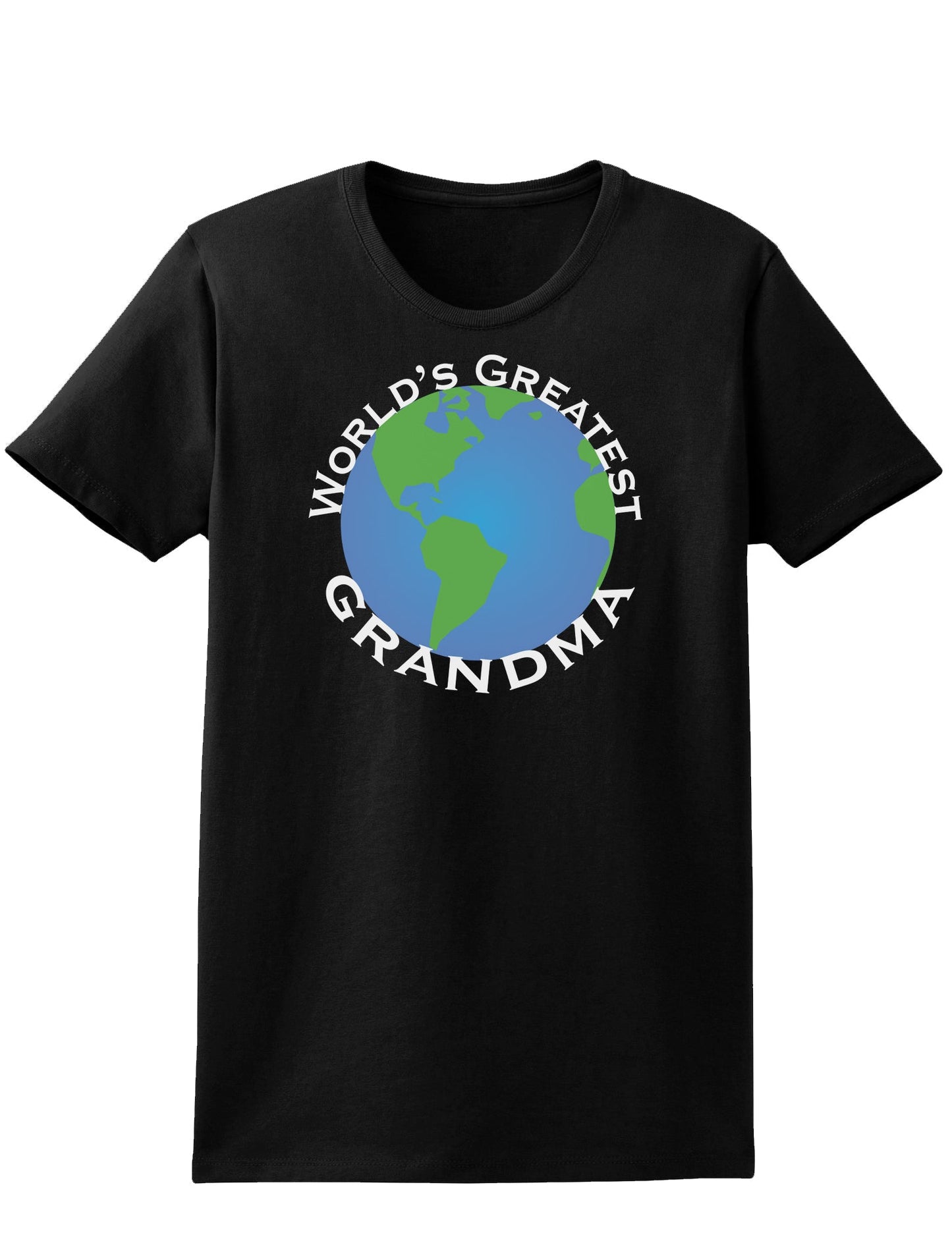 World's Greatest Grandma Womens Dark T-Shirt-TooLoud-Black-X-Small-Davson Sales
