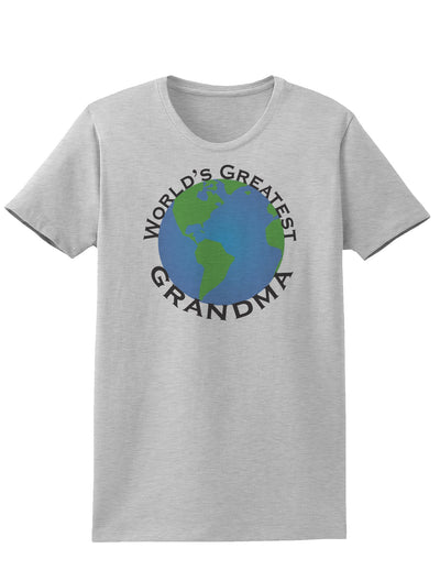 World's Greatest Grandma Womens T-Shirt-Womens T-Shirt-TooLoud-AshGray-X-Small-Davson Sales