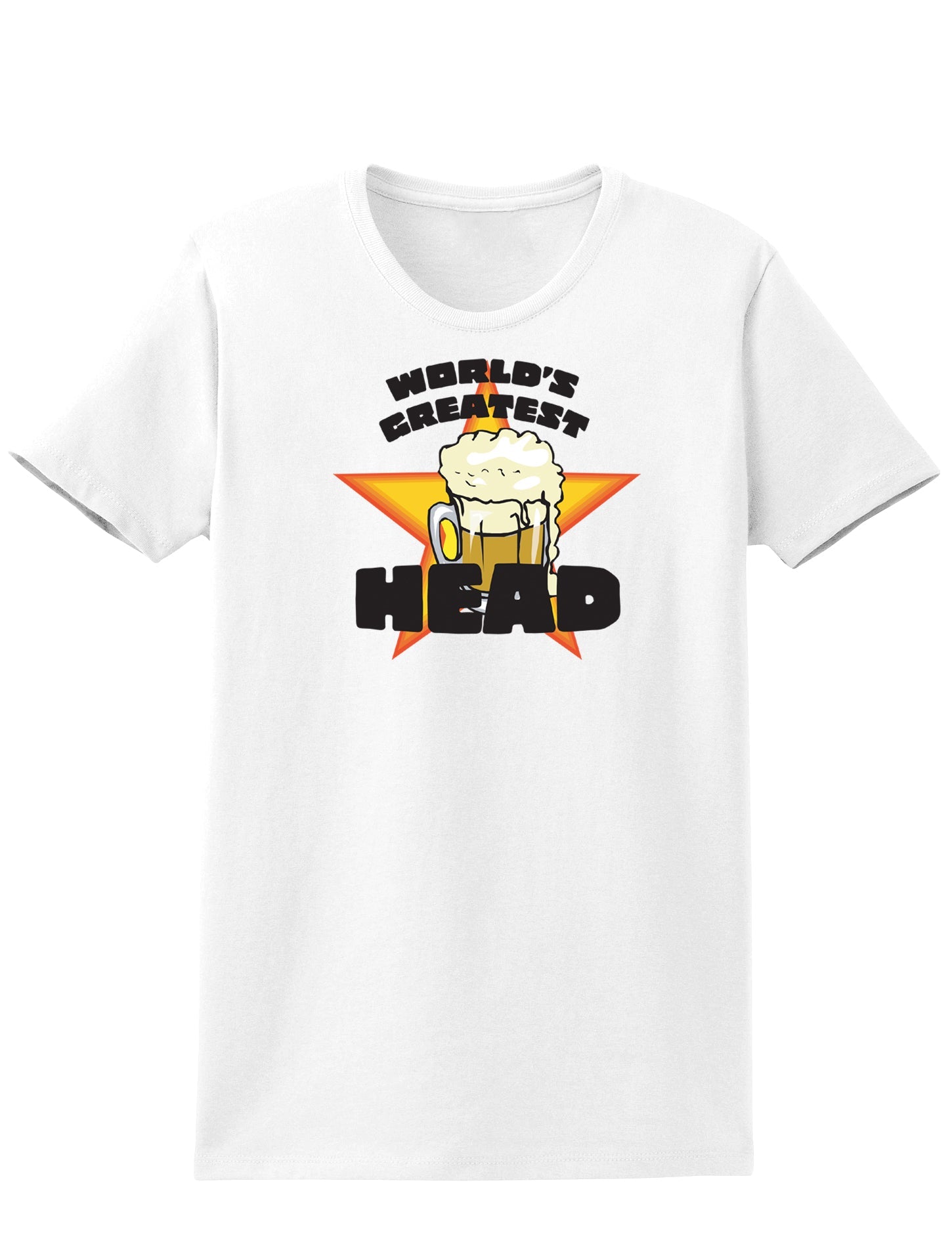 World's Greatest Head Adult Womens T-Shirt-Womens T-Shirt-TooLoud-White-Small-Davson Sales