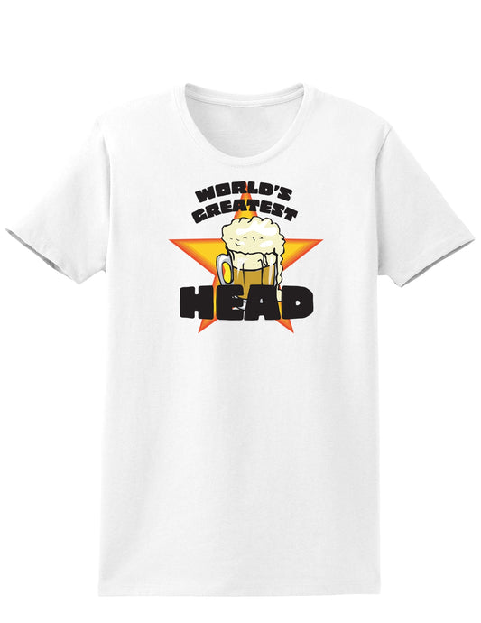 World's Greatest Head Adult Womens T-Shirt-Womens T-Shirt-TooLoud-White-Small-Davson Sales