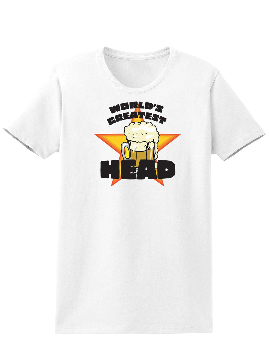 World's Greatest Head Adult Womens T-Shirt-Womens T-Shirt-TooLoud-White-Small-Davson Sales