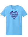 World's Greatest Mom Heart Womens T-Shirt-Womens T-Shirt-TooLoud-Aquatic-Blue-X-Small-Davson Sales