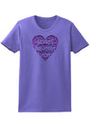 World's Greatest Mom Heart Womens T-Shirt-Womens T-Shirt-TooLoud-Violet-X-Small-Davson Sales