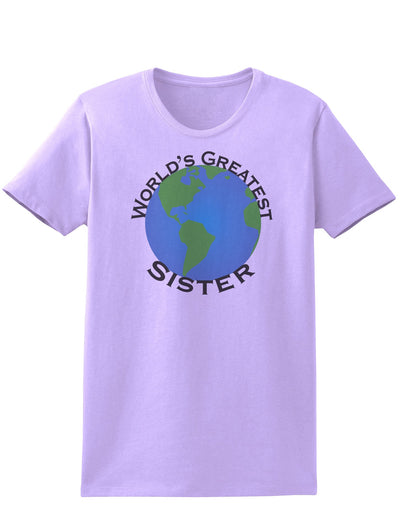 World's Greatest Sister Womens T-Shirt-Womens T-Shirt-TooLoud-Lavender-X-Small-Davson Sales