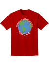 World's Greatest Uncle Adult Dark T-Shirt-Mens T-Shirt-TooLoud-Red-Small-Davson Sales