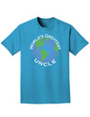 World's Greatest Uncle Adult Dark T-Shirt-Mens T-Shirt-TooLoud-Turquoise-Small-Davson Sales