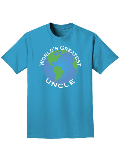 World's Greatest Uncle Adult Dark T-Shirt-Mens T-Shirt-TooLoud-Turquoise-Small-Davson Sales