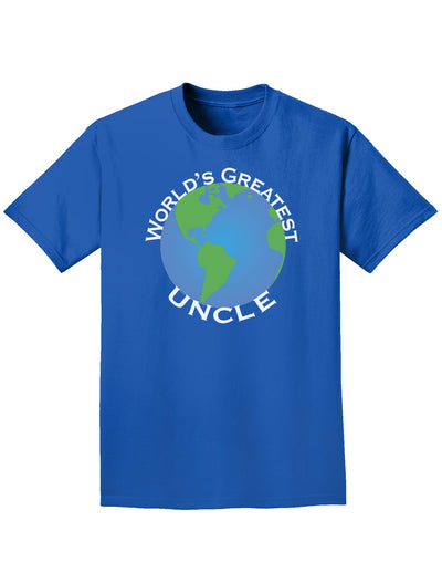 World's Greatest Uncle Adult Dark T-Shirt-Mens T-Shirt-TooLoud-Royal-Blue-Small-Davson Sales