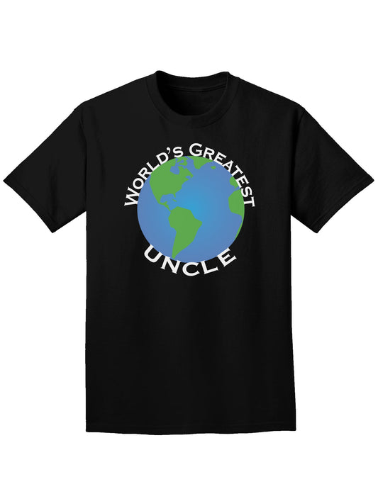 World's Greatest Uncle Adult Dark T-Shirt-Mens T-Shirt-TooLoud-Black-Small-Davson Sales