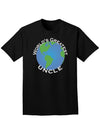 World's Greatest Uncle Adult Dark T-Shirt-Mens T-Shirt-TooLoud-Black-Small-Davson Sales