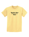 World's Most Mediocre Boss - Boss Day Childrens T-Shirt-Childrens T-Shirt-TooLoud-Daffodil-Yellow-X-Small-Davson Sales