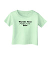 World's Most Mediocre Boss - Boss Day Infant T-Shirt-Infant T-Shirt-TooLoud-Light-Green-06-Months-Davson Sales