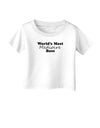 World's Most Mediocre Boss - Boss Day Infant T-Shirt-Infant T-Shirt-TooLoud-White-06-Months-Davson Sales