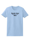 World's Most Mediocre Boss - Boss Day Womens T-Shirt-Womens T-Shirt-TooLoud-Light-Blue-X-Small-Davson Sales