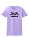 World's Okayest Brother Text Womens T-Shirt by TooLoud-Womens T-Shirt-TooLoud-Lavender-X-Small-Davson Sales