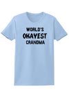 World's Okayest Grandma Womens T-Shirt-Womens T-Shirt-TooLoud-Light-Blue-X-Small-Davson Sales