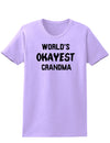 World's Okayest Grandma Womens T-Shirt-Womens T-Shirt-TooLoud-Lavender-X-Small-Davson Sales