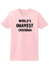 World's Okayest Grandma Womens T-Shirt-Womens T-Shirt-TooLoud-PalePink-X-Small-Davson Sales