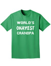 World's Okayest Grandpa Adult Dark T-Shirt-Mens T-Shirt-TooLoud-Kelly-Green-Small-Davson Sales